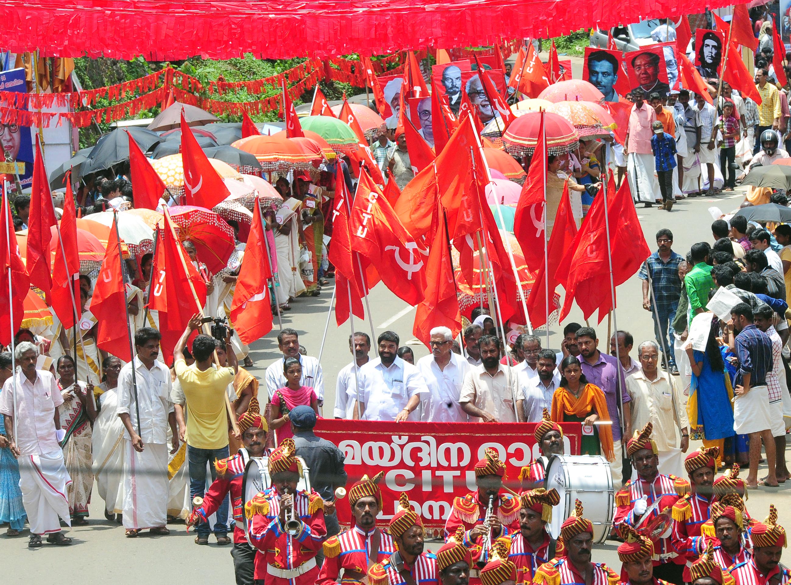 May Day A Unique Celebration in a Kerala Village Peoples Democracy